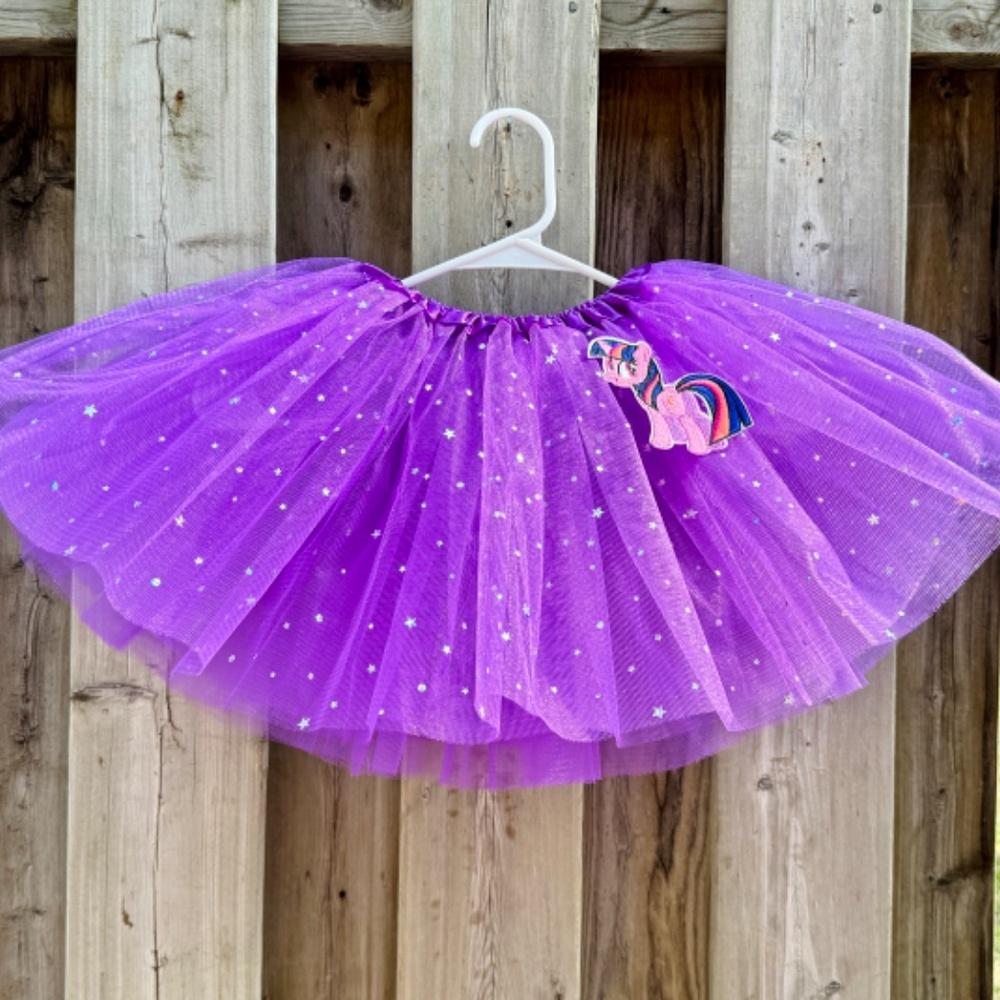 Cartoon Tutu 4 Full Layer Kid Tutu Birthday Outfit Princess Dress
